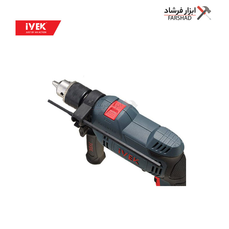 دریل13میلی‌متری‌چکشی850وات K-7313 مدل ایوک